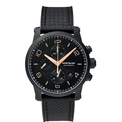 montblanc timewalker extreme chronograph dlc replica